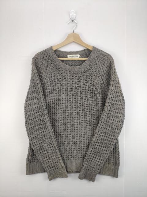 Other Designers Vanquish - Vintage Vanquish Fishnet Knit Sweater Yohji Yamamoto Style
