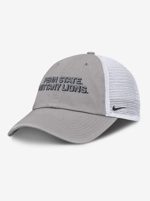 Nike Penn State On-Field Club Gameday Men's Nike College Trucker Adjustable Hat