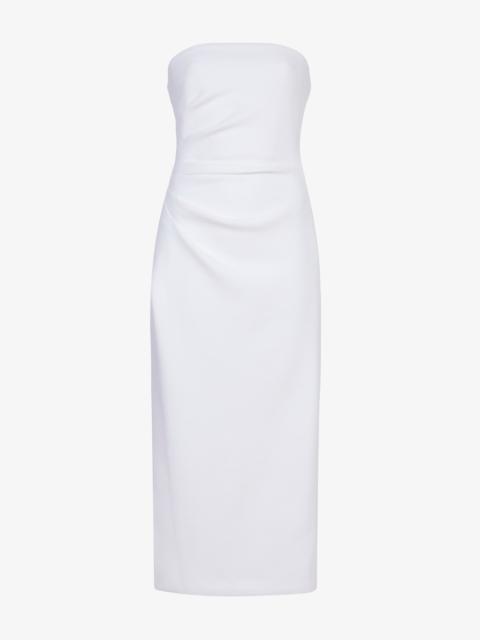 Proenza Schouler Shira Strapless Dress in Matte Viscose Crepe