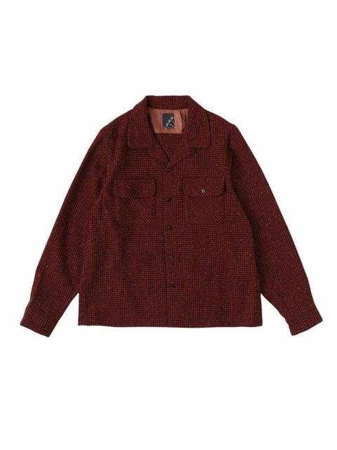 visvim BOOMER SHIRT L/S RED