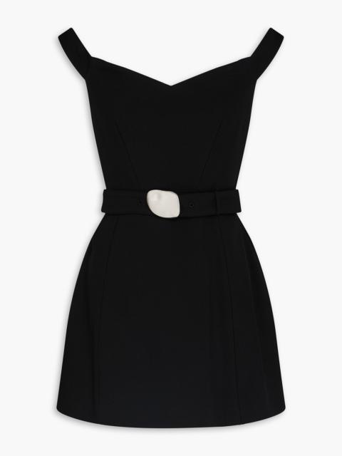 NICHOLAS Off-the-shoulder stretch-crepe mini dress