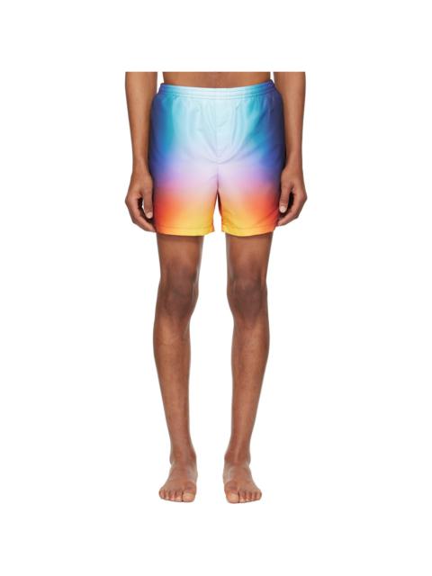 CASABLANCA Multicolor Tie Dye Swim Shorts