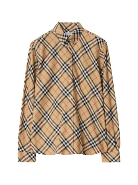 Burberry Check print shirt Roan