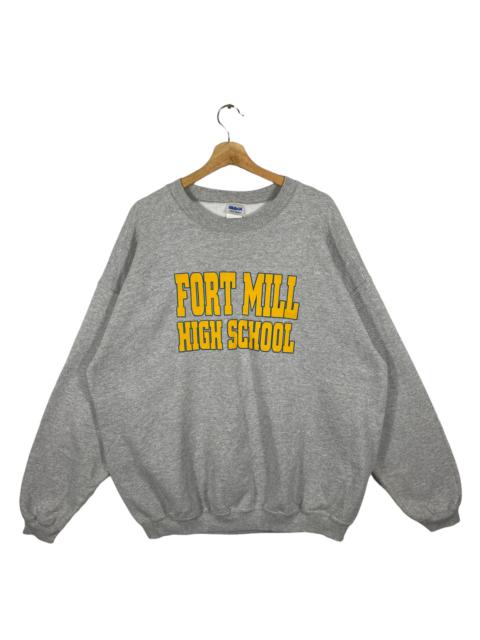 Other Designers Vintage - Vintage Fort Mill High School Sweatshirt XL Size Grey Colour