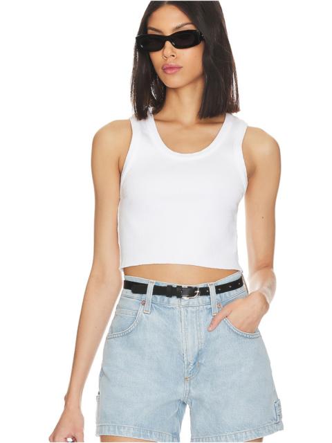 AGOLDE Cropped Poppy Tank