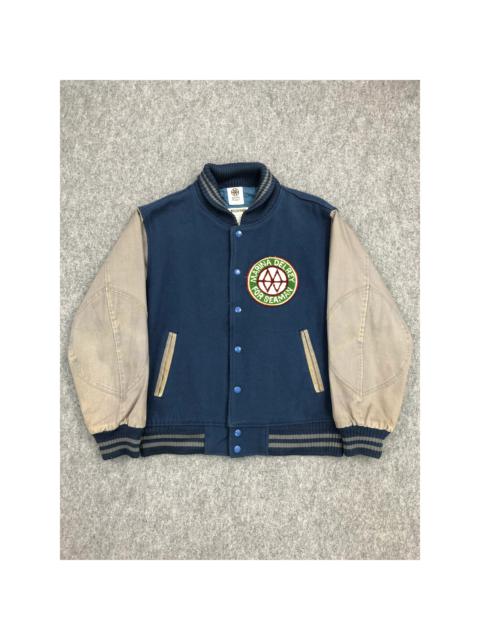 Other Designers Vintage - Vintage Varsity Waterproof Marina Delrey Patchwork