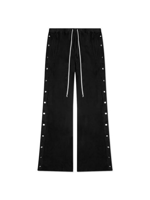 Rick Owens DRKSHDW BRUSHED JERSEY PUSHER PANTS - BLACK