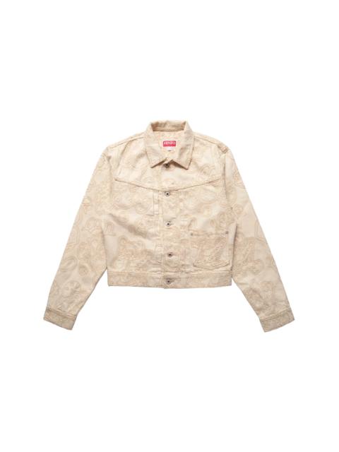 KENZO Kenzo Verdy Collection Trucker Jacket White