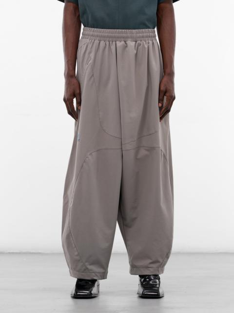 NAMESAKE Nomad Gray Nylon Baggy Pants