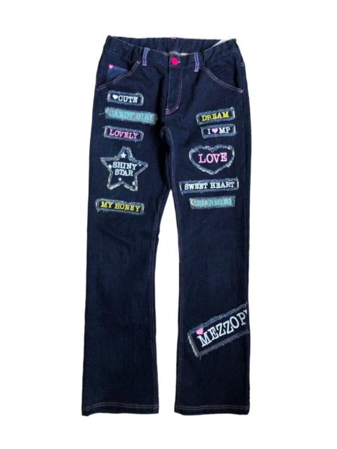 Hysteric Glamour Y2k Mezzo Piano patchwork jeans
