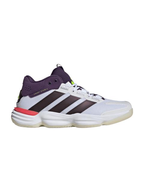 adidas Court Stabil 'White Aurora Metallic Plum'