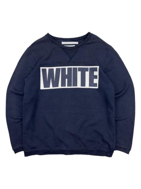 White Mountaineering White Mountaineering Spell Out Logo Sweatshirt