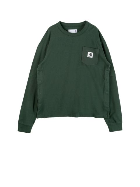 トップス Sacai Bill Cunningham L/S T-Shirt sacai Bill Cunningham Graphic Print T-Shirt | sacai | REVERSIBLE