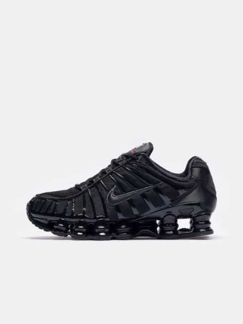 Nike Shox TL Sneaker in Black/Black/Metallic Hematite/Max Orange
