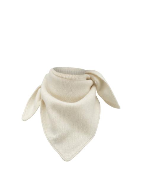 ALMADA LABEL Almada Label Bini Triangle Shawl White