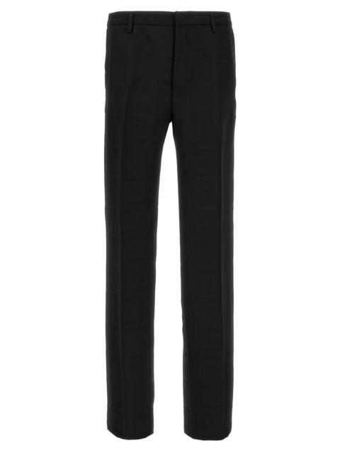 Etro Etro Men Check Wool Trousers