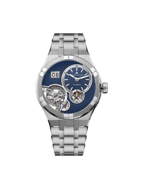 Other Designers Maurice Lacroix - Maurice Lacroix Aikon Automatic Blue Dial Men's Watch AI6118-SS00E-430-C