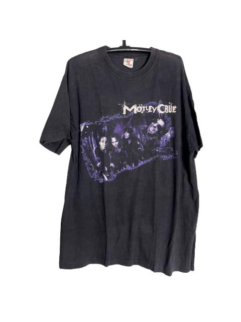 Other Designers Vintage - 🔥RARE🔥Vintage Motley Crue Band Line Up Shirt Single Stich