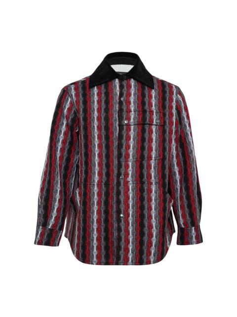 Andersson Bell Knitted Stripe Shirt