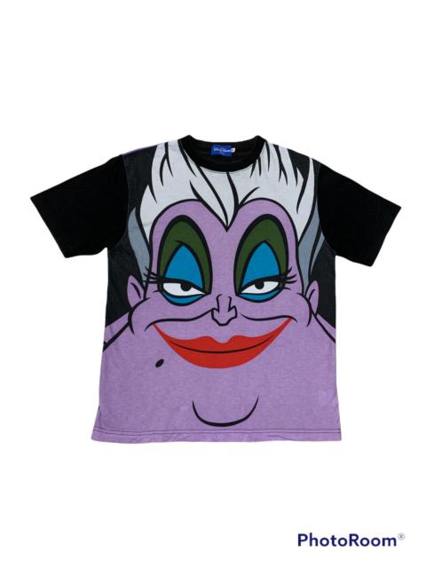 Other Designers Vintage - VTG 1990s DISNEY VILLAIN URSULA OVERPRINT FULLPRINT SHIRT