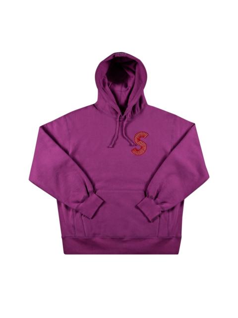 Supreme Supreme S Logo Hooded Sweatshirt 'Bright Purple'