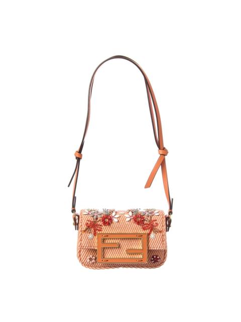 FENDI FENDI Baguette Nano Denim Charm