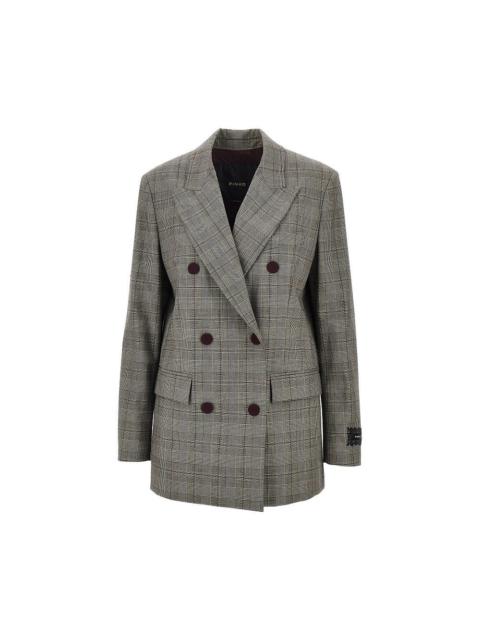 PINKO Pinko Prince Of Wales Double-breasted Jacket Multicolor