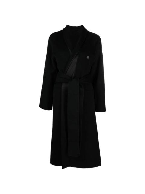 FERRAGAMO Ferragamo Belted Wrap Wool Coat