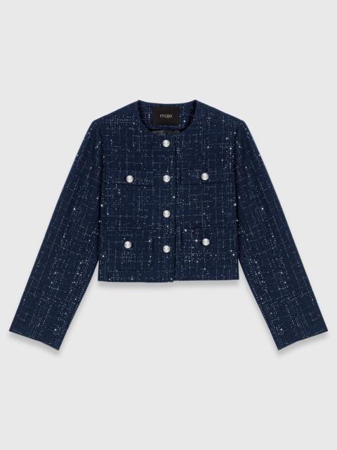 maje Short jacket with patch pockets