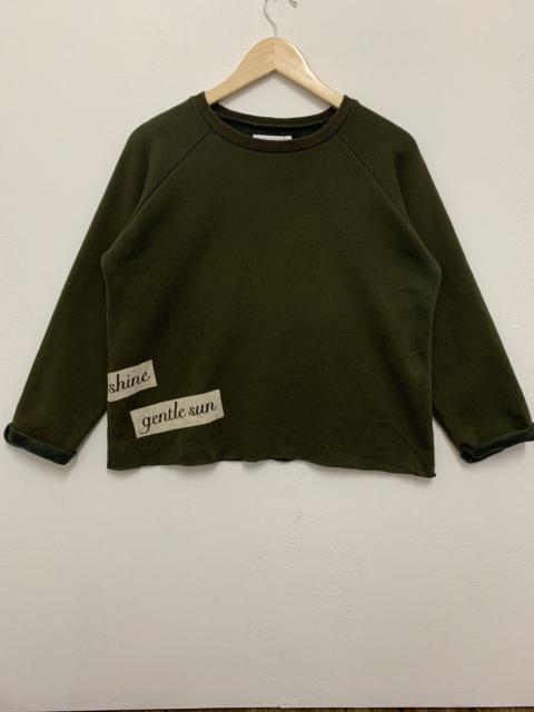 Other Designers Ciaopanic Typy Sweatshirt Green Large