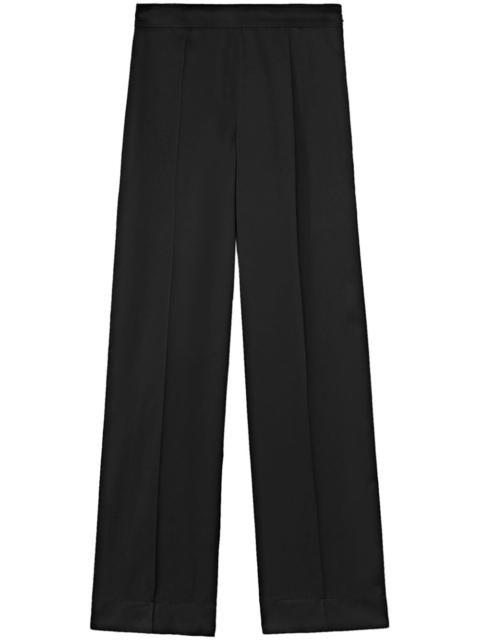 Jil Sander creased straight trousers