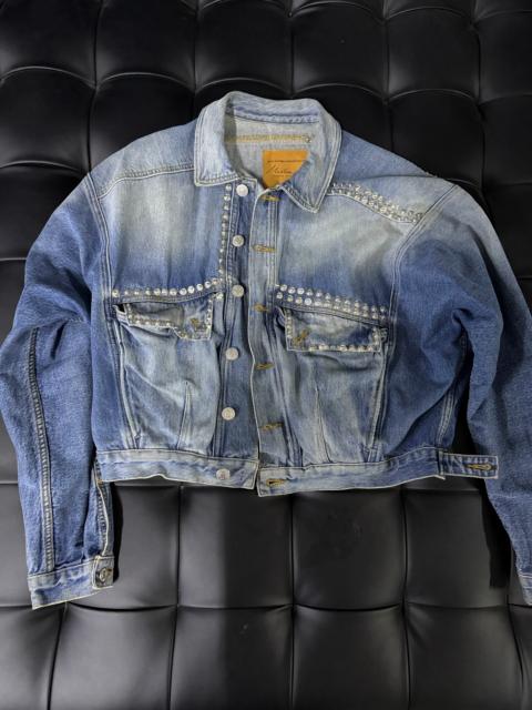 Martine Rose Martine Rose denim jacket Blue