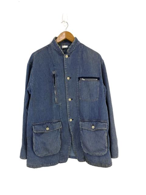 Other Designers Head Porter - Head Porter Hickory Jacket Mandarin Collar DesignMultipocket