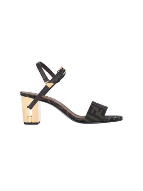 FENDI "DELFINA" SLINGBACK SANDALS