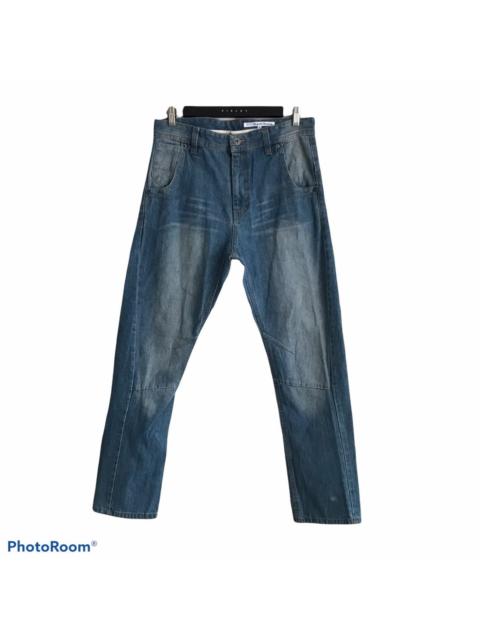 Other Designers Japanese Brand HVC Denim Contemporary Drop crotch