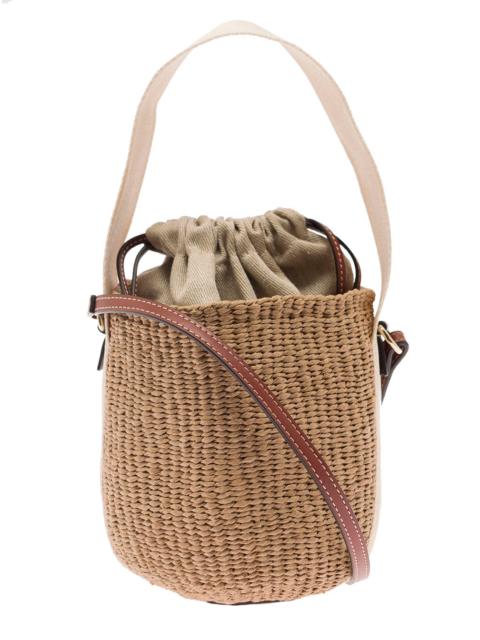 Chloé Chloé Women Beige Raffia 'Woody' Small Handbag