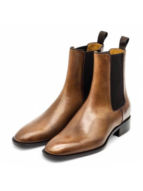 Samson Calf Leather Boots - Brown - EU 40 / US 7 $1395