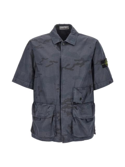 Stone Island Camouflage shirt