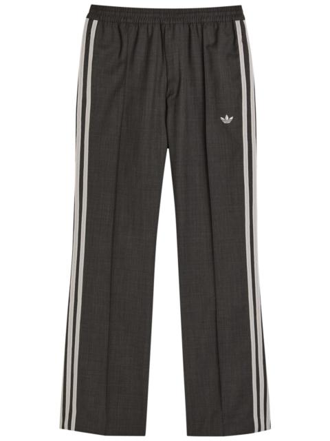 WALES BONNER Adidas X Wales Bonner X Wales Bonner Straight-leg Wool-blend Trousers