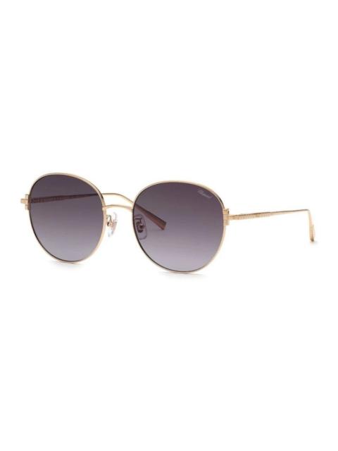 Chopard Chopard Smoke Gradient Round Ladies Sunglasses SCHL03M 0300 57