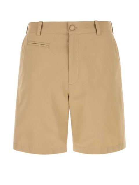 Givenchy Givenchy Men Beige Cotton Bermuda Shorts