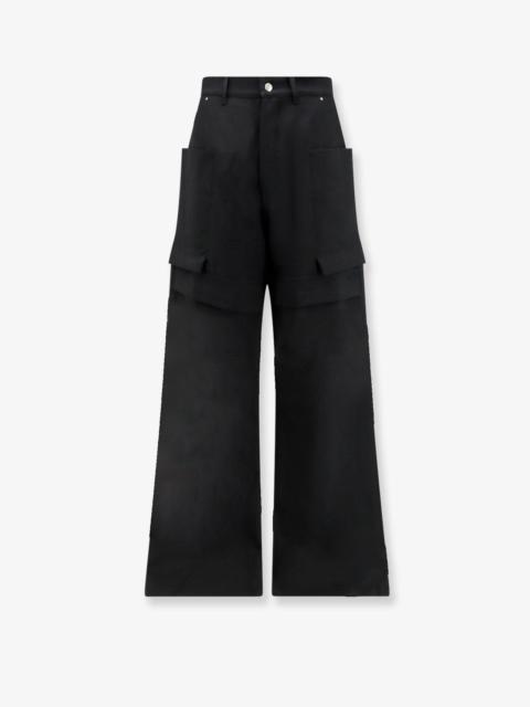 Rick Owens Rick Owens Men Stefan Cargo Virgin Wool Trousers