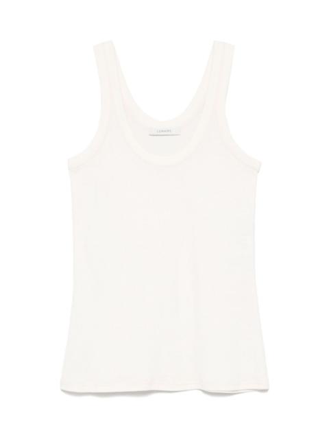 Lemaire Ribbed cotton tank top