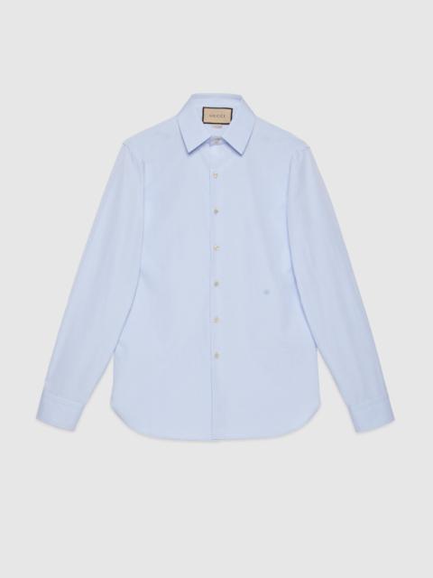 GUCCI Cotton silk shirt with Double G