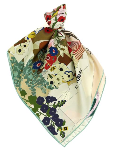 FENDI Fendi Women 'Fendi Florist' Scarf