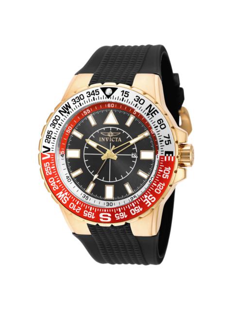 Other Designers Invicta Aviator Black Dial Men's Watch 19271