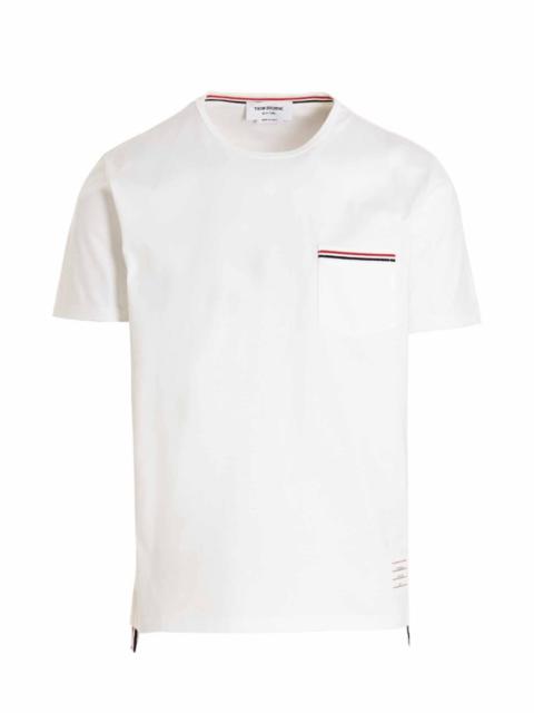 Thom Browne Thom Browne Men Logo Band Jersey T-Shirt