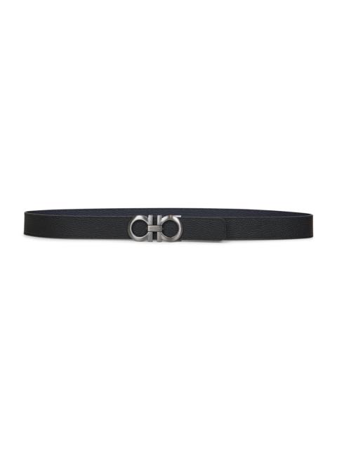 FERRAGAMO Gancini reversible leather belt