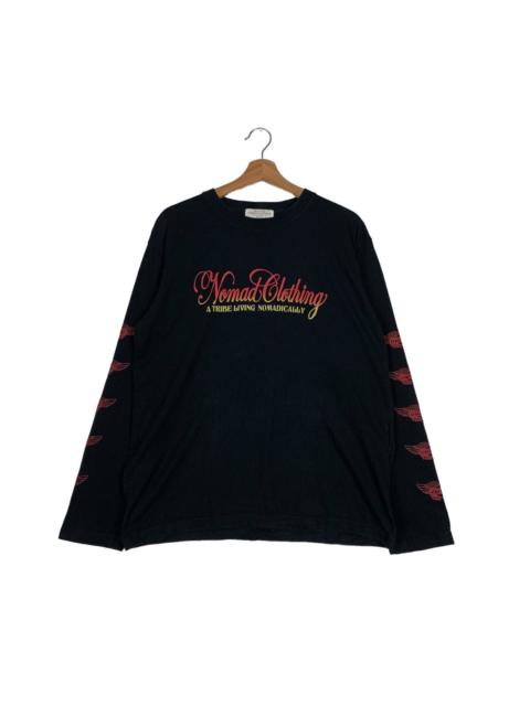 Other Designers Japanese Brand - NOMAD CLOTHING A TRIBE LIVING NOMADICALLY LS TEES #0190-C9