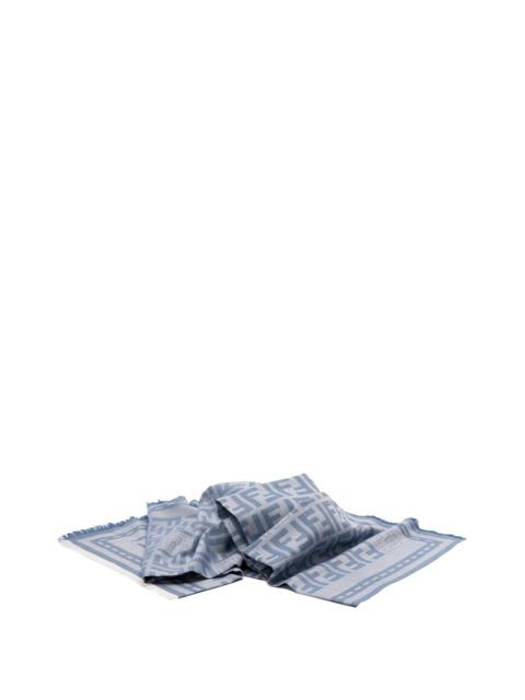 Fendi Women Denim Effect Shawl